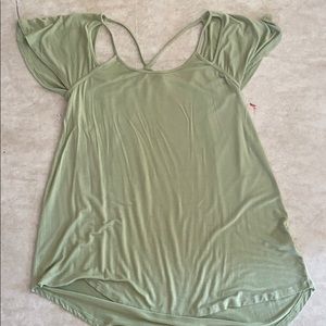 Light green casual top